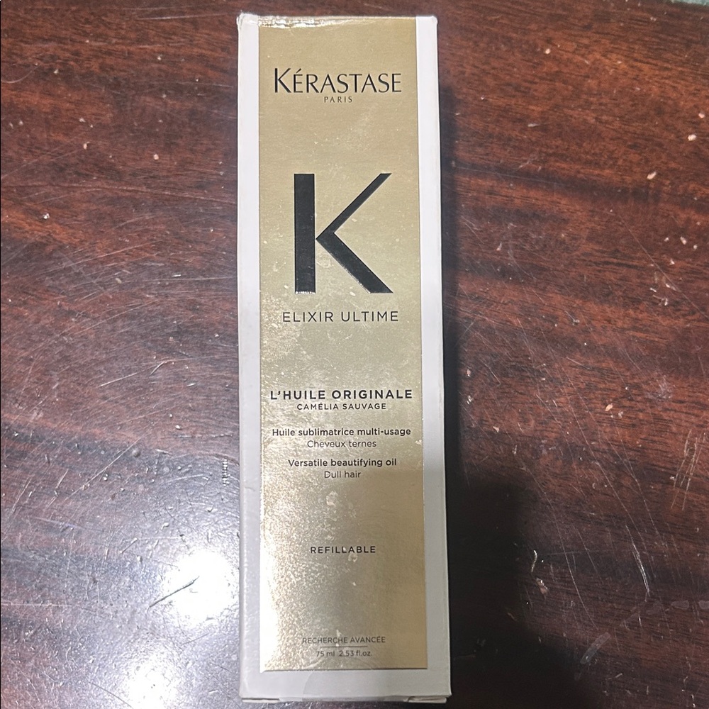 Kerastase Elixir Ultime Hair Oil - Gold and Black